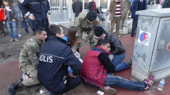 Çarşı iznine çıkan askerler alkol komasına girdi