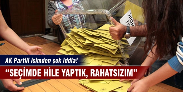 AK Partinin seçim hileleri deşifre oldu