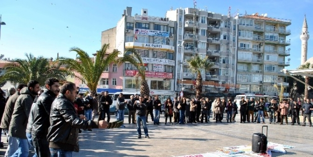 Fransa’daki Terör Saldırısı Aydın’da Protesto Edildi