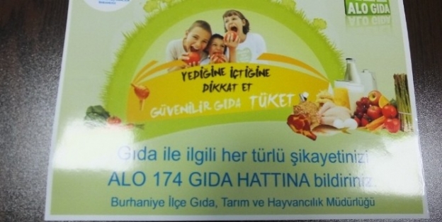 Burhaniye De Gıda Denetimleri Artırıldı