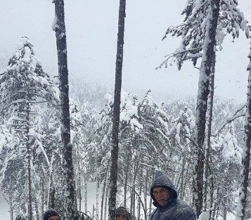 Tavşanlı’da Dondurucu Soğukta Özverili Çalişma
