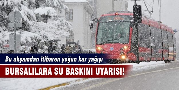 Bursalılar dikkat! Kar geri geliyor!