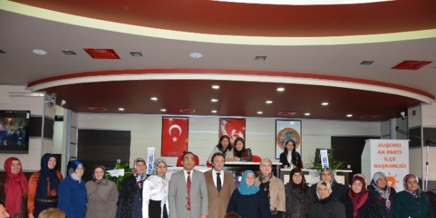 Ak Parti Suşehri İlçe Kadın Kolları Başkanı Gönel Güven Tazeledi