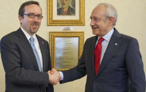 ABD Büyükelçisi Kılıçdaroğlu’nu ziyaret etti