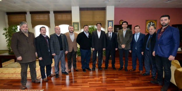 Dündar'a Mudanya'dan ziyaret