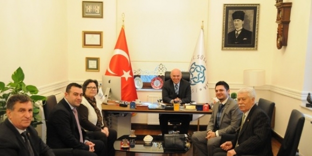 Süleymanpaşa Belediye Meclisi Denetim Kurulu Üyeleri’nden Eşkinat’a Ziyaret