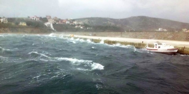 Avşa Adası’nda Tekne Battı
