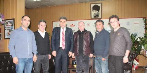 Karabörk’ten Erzurum Gazeteciler Cemiyeti’ne Ziyaret