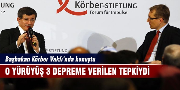 Başbakan: 3 depreme verilen tepkiydi