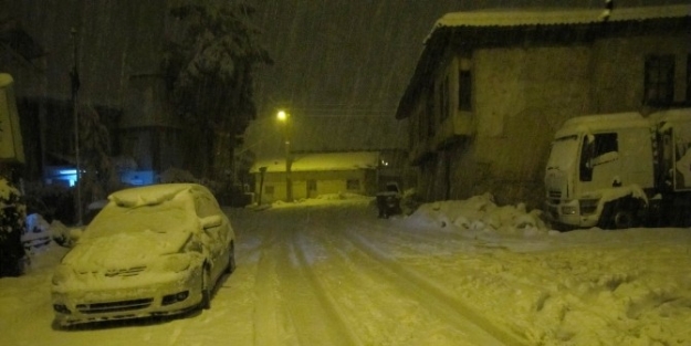 Hisarcık’ta Okullara 1 Günlük Kar Tatili