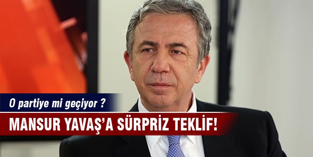 Mansur Yavaş'a sürpriz teklif!