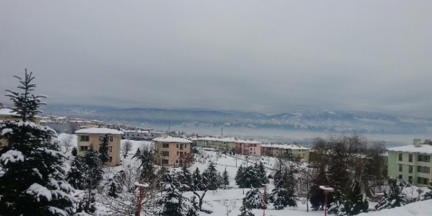 Düzce’de Kartpostallık Kar Manzaraları