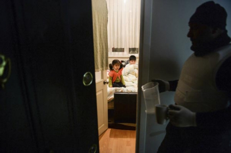 Şafak operasyonunda yürek burkan an!