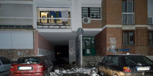 Priştine’de Tüp Bomba Gibi Patladı: 2 Yaralı