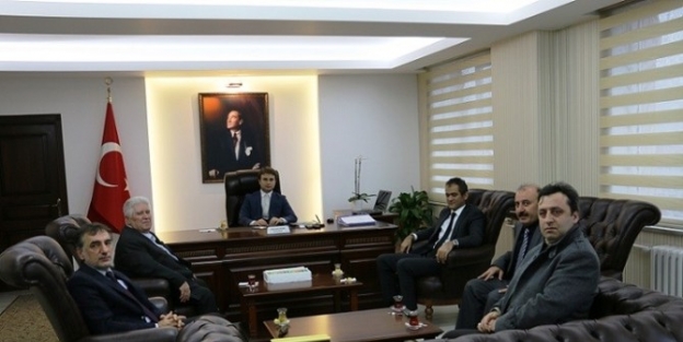 Rektör Özer’den Kaymakam Bilgin’e Ziyaret