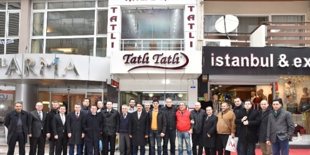 Başkan Çelik Esnafla Buluştu