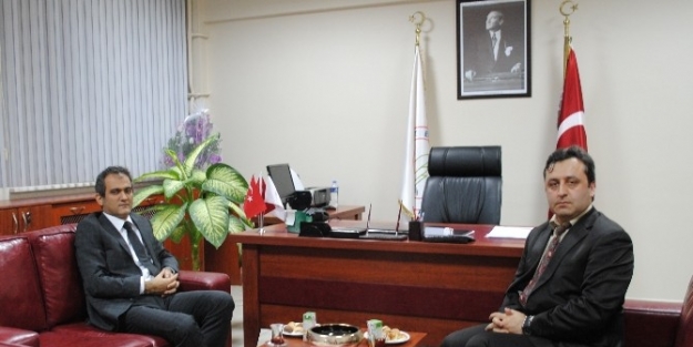 Beü Rektörü Özer Gökçebey Meslek Yüksekokulunu Gezdi