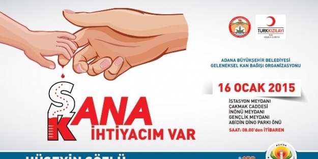 Adana’da Kan Bağışı Kampanyası