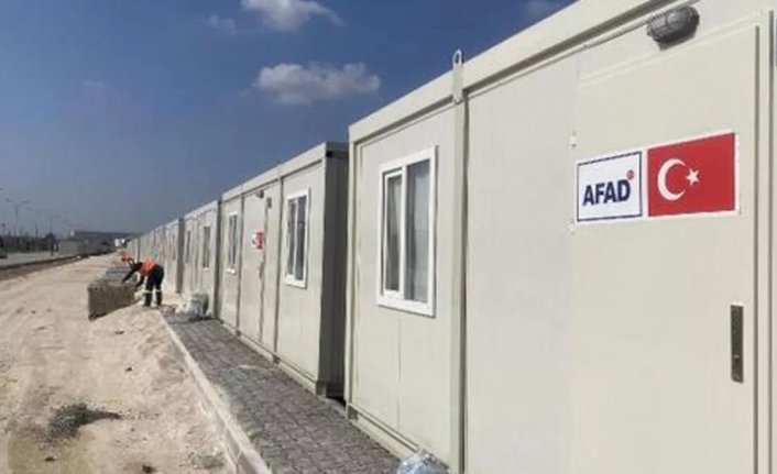 AFAD: '26 bin 938 konteynerin kurulumunu tamamladık'