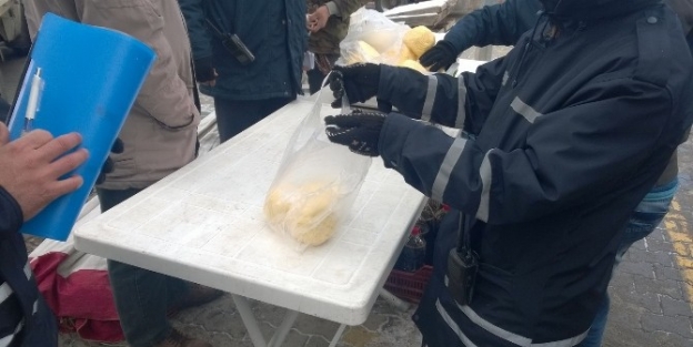 Uşak’ta Zabıta Ekiplerinden Yağ Denetimi