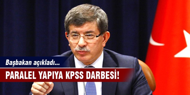 Davutoğlu'ndan flaş KPSS açıklaması