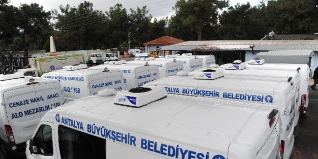 Büyükşehir Belediyesi Cenaze Defin Ve Nakil Hizmetleri İçin 65 Araç Aldı