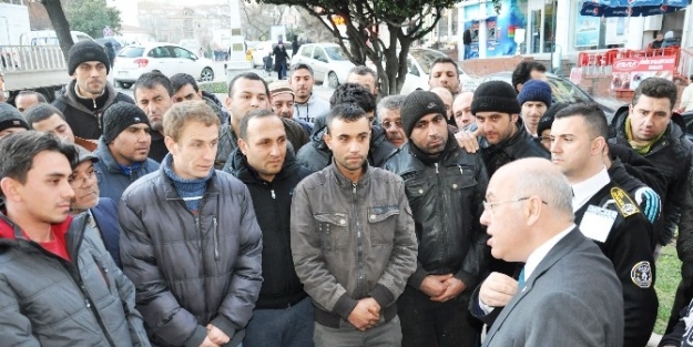 Taşeron Temizlik İşçileri Süleymanpaşa Belediye Başkanı Ekrem Eşkinat’tan Yardım İstedi