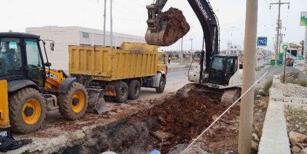 Aski Didim’de Altyapı Çalişmalarini Sürdürüyor