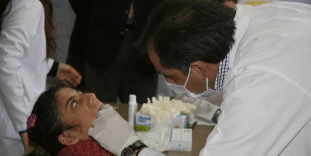 Diyarbakır’da Engellilere Ağız Ve Diş Taraması Yapıldı