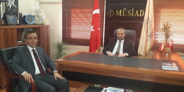 Vergi Dairesi Başkanı Kazım Karaca’dan Müsiad’a Ziyaret