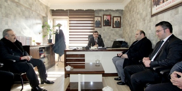 Başkan Orhan’dan Mhp’ye Hayırlı Olsun Ziyareti