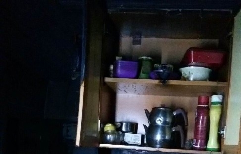 Huğlu’da Evin Mutfağında Çikan Yangın Korkuttu