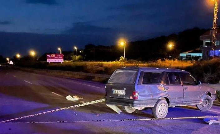 16 yaşındaki alkollü çocuğun, otomobille çarptığı yaya yaşamını yitirdi!