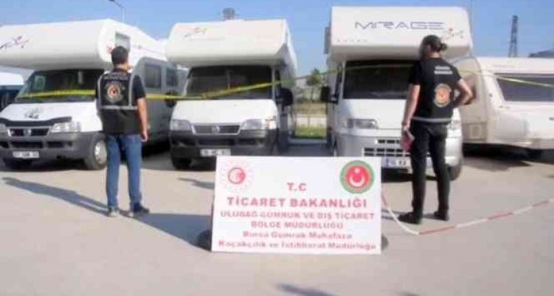 Bursa sahillerinde motokaravan avı