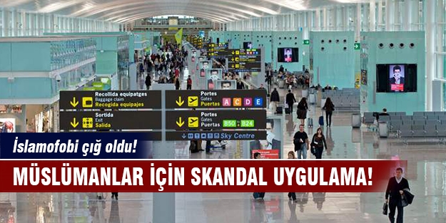 Müslümanlar için skandal uygulama!
