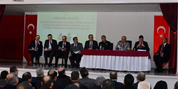 Vali Şentürk Din Adamları Ve Muhtarlarla Bir Araya Geldi