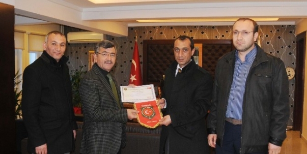 Gazilerden Belediye Başkanı Akdoğan’a Ziyaret