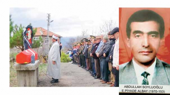 Öcalan'a 'Memlekete hoşgeldin' diyen asker son yolculuğuna uğurlandı