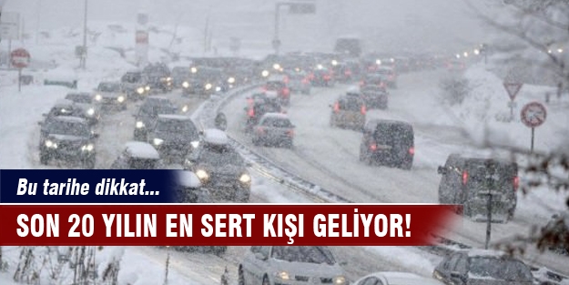 Asıl kış 23 Ocak'tan sonra gelecek