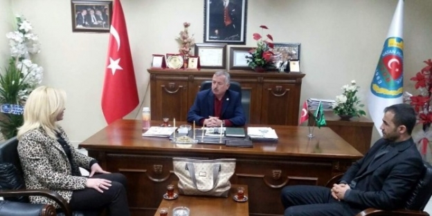 İş Kadını Uçar’dan, Ziraat Odasına Ziyaret