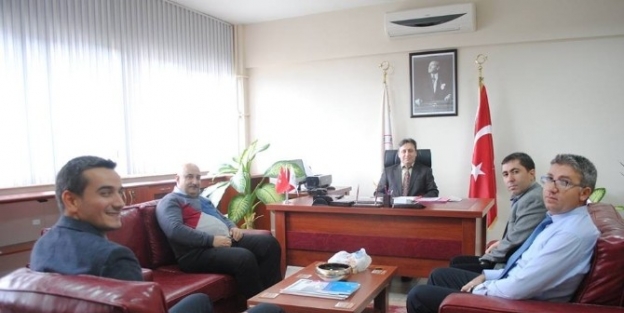 Beü Gökçebey Myo Müdürü Topuz’a Ziyaretler Sürüyor