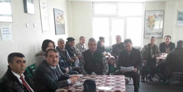 Beyşehir’de Yeni Yılın Çiftçi Eğitim Çalişmalari Başladı