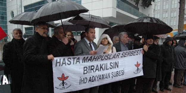 İhd, Hasta Hükümlüler İçin Basın Açıklaması Yaptı