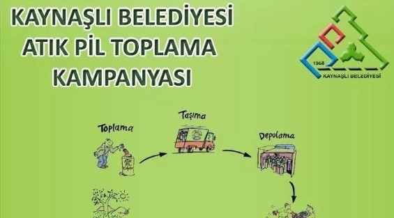 Kaynaşlı Belediyesi Atık Pilleri Topluyor