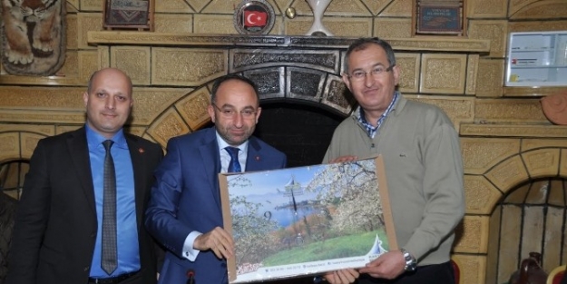 Gazeteciler Cemiyeti Başkanları, Üzülmez’in Konuğu Oldu