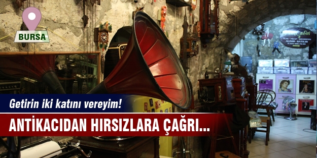 Dükkanını soyan hırsızlara ilginç teklif