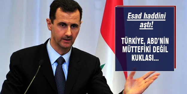 Esad'dan Türkiye'ye küstahça benzetme