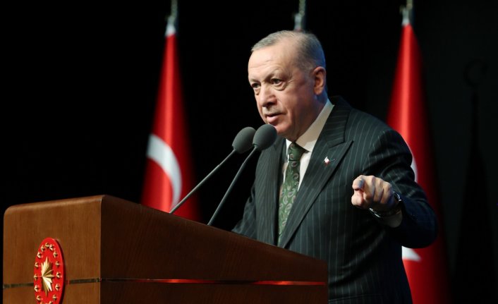 Cumhurbaşkanı Erdoğan'dan 15 Temmuz mesajı