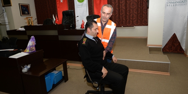 Osmangazi Belediyesi'nden özel güvenlik personeline eğitim