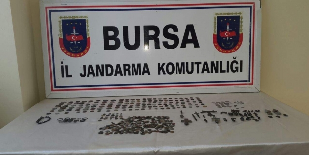 Bursa'da 477 adet tarihi eser ele geçirildi